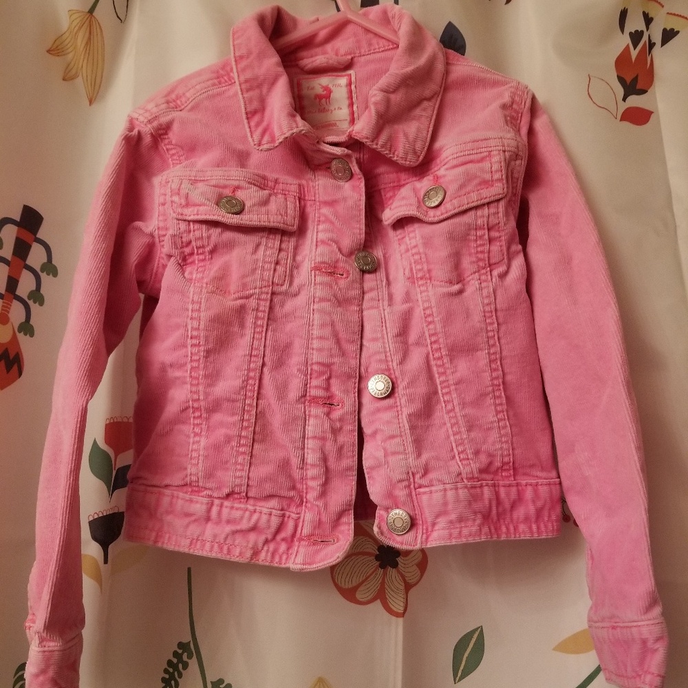 Gymboree Girls Pink Demin Jacket.